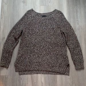 American Eagle gray knitted sweater